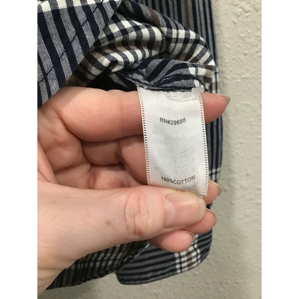 Pendleton Womens Cotton Plaid Button Up Shirt L Preppy Heritage Cabincore Casual - Picture 3 of 5